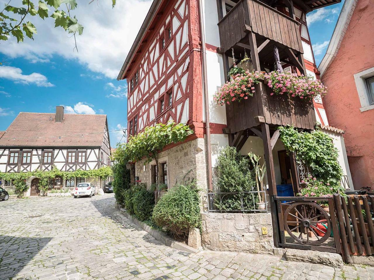Gaestehaus Moenchshof Sommerhausen Dış mekan fotoğraf