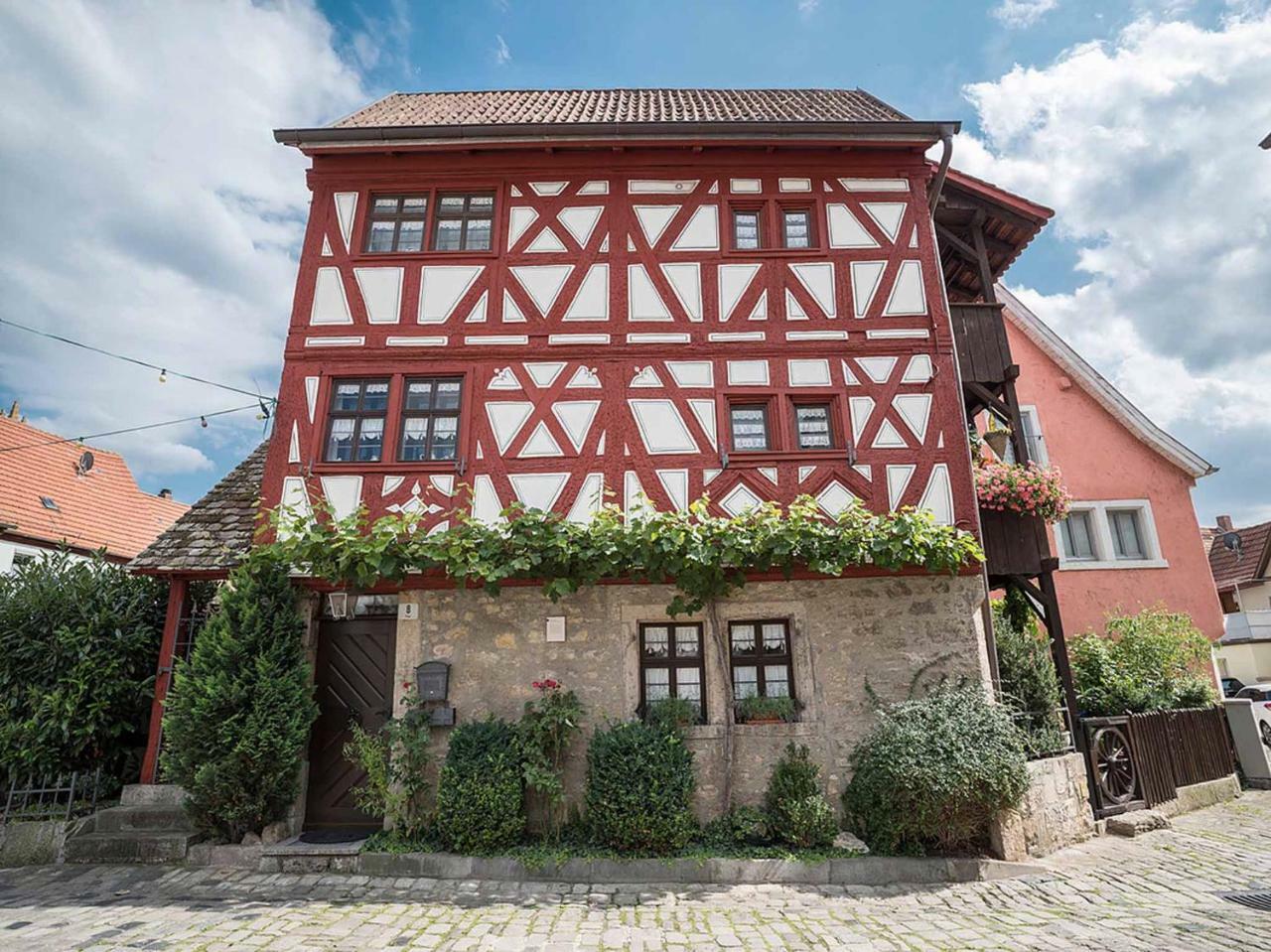 Gaestehaus Moenchshof Sommerhausen Dış mekan fotoğraf